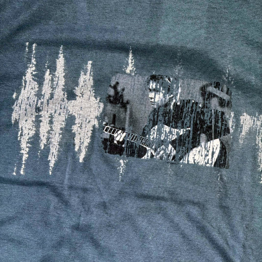 Kurt Cobxxx Nirvxxx The End Of Music Is Slate T-shirt