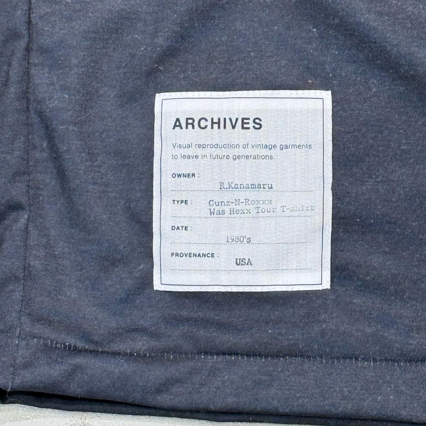 Guz-N-Roxxx Was Hexx Tour T-shirt