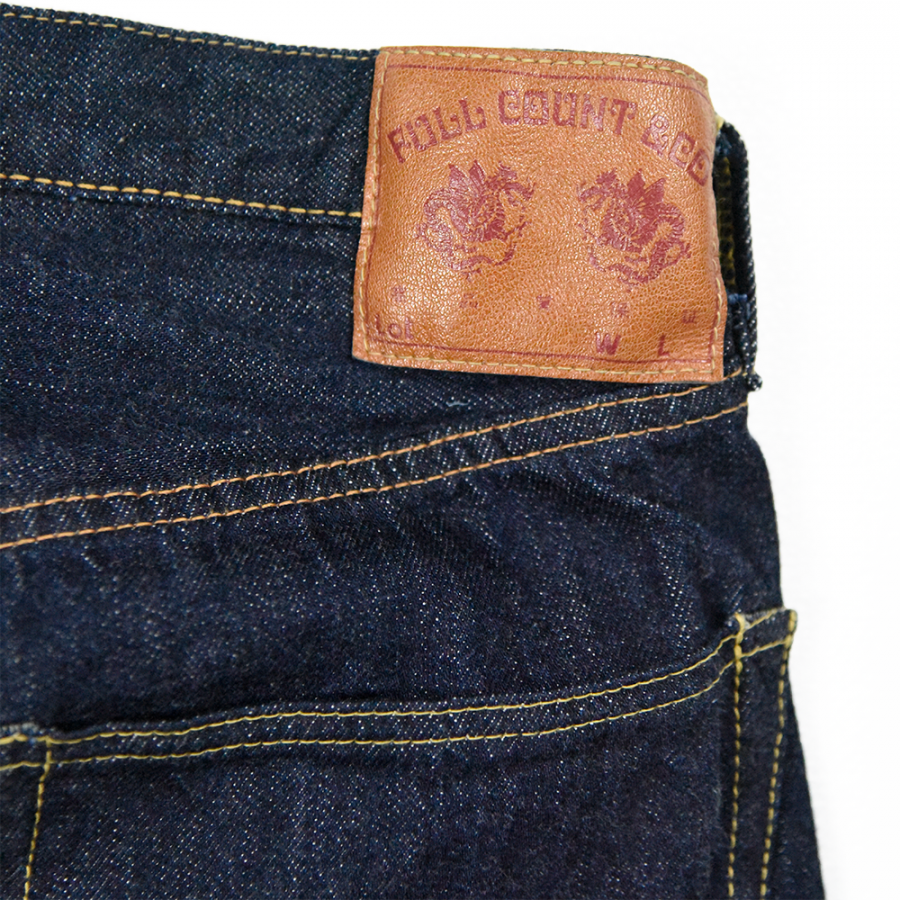 フルカウント 1108SSW 11.5oz Original Selvedge Denim ジンバブエコットン ジーンズ ワンウォッシュ メンズ スーパースムース