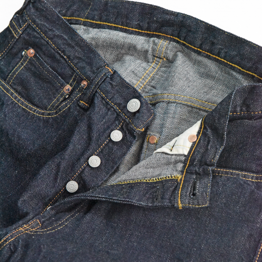 フルカウント 0105SSW Wide Denim (Super Smooth)(One Wash)(24SS:Limited Collection) ワイドデニム ジーンズ インディゴ メンズ