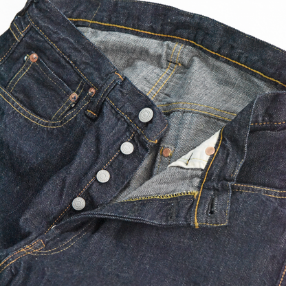 フルカウント 0105SSW Wide Denim (Super Smooth)(One Wash)(24SS:Limited Collection) ワイドデニム ジーンズ インディゴ メンズ