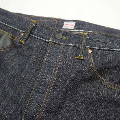 SAMURAI JEANS×UNIQUE JEAN STORE 別注 蝦夷ジーンズ S110VXJ-Ezo TYPE11-DOSANKO 道産子 17oz 左綾デニム