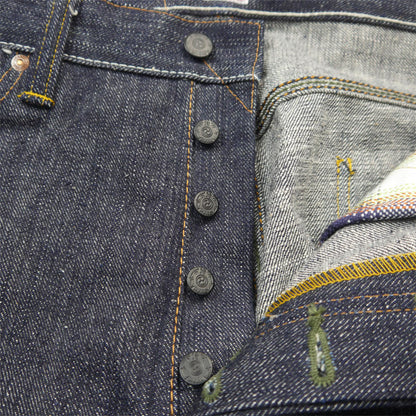 SAMURAI JEANS×UNIQUE JEAN STORE 別注 蝦夷ジーンズ S110VXJ-Ezo TYPE11-DOSANKO 道産子 17oz 左綾デニム
