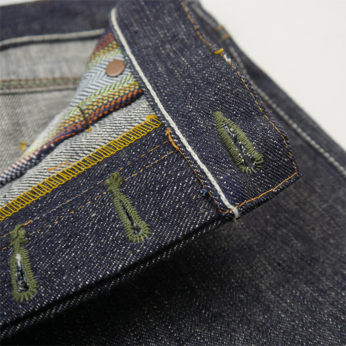 SAMURAI JEANS×UNIQUE JEAN STORE 別注 蝦夷ジーンズ S110VXJ-Ezo TYPE11-DOSANKO 道産子 17oz 左綾デニム