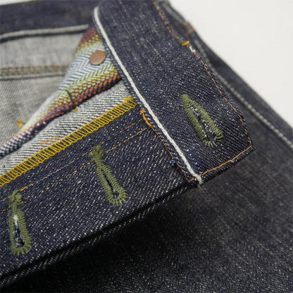 SAMURAI JEANS×UNIQUE JEAN STORE 別注 蝦夷ジーンズ S110VXJ-Ezo TYPE11-DOSANKO 道産子 17oz 左綾デニム