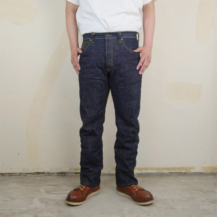 SAMURAI JEANS×UNIQUE JEAN STORE 別注 蝦夷ジーンズ S110VXJ-Ezo TYPE11-DOSANKO 道産子 17oz 左綾デニム