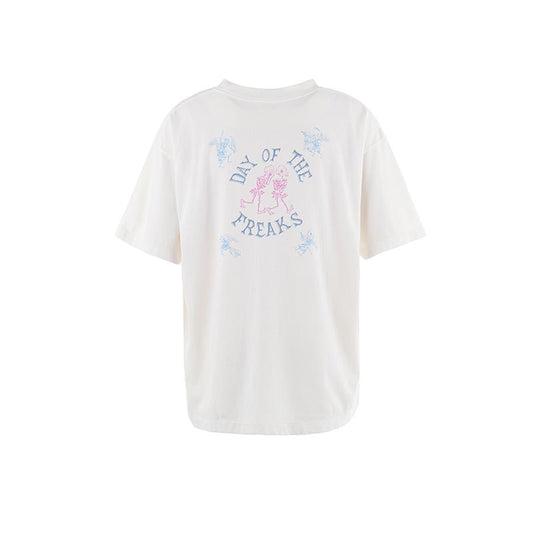 セントマイケル SM-HR8-0000-023 SS TEE / DAY OF THE FREAKS / WHTメンズ 半袖 プリント Tシャツ バックプリント