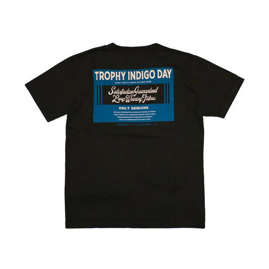 トロフィークロージング TR22SS-203 Indigo Day OD S/S Pocket Tee Gun Tシャツ Black