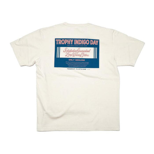 TR22SS-203 Indigo Day OD S/S Pocket Tee Natural