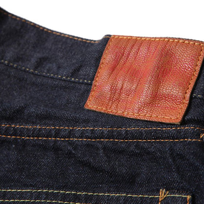 トロフィークロージング 1505 Standard Authentic Denim Indigo 13.5oz ストレート セルビッチデニム ワンウォッシュ インディゴ メンズ