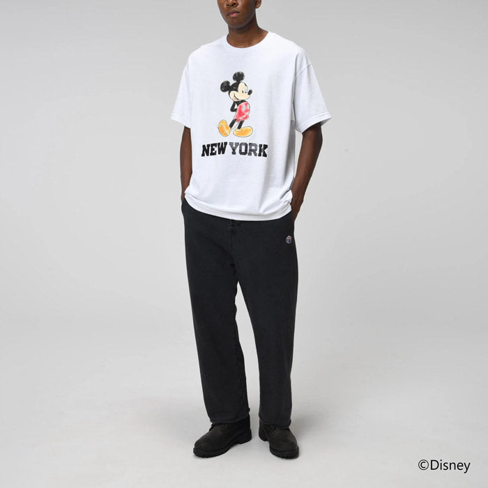 バウワウ BW241-MMNT BOW WOW × RECOGNIZE / MICKEY MOUSE NEW YORK TEE WHITE ニューヨークTシャツ ホワイト メンズ