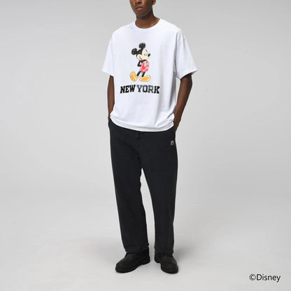 バウワウ BW241-MMNT BOW WOW × RECOGNIZE / MICKEY MOUSE NEW YORK TEE WHITE ニューヨークTシャツ ホワイト メンズ