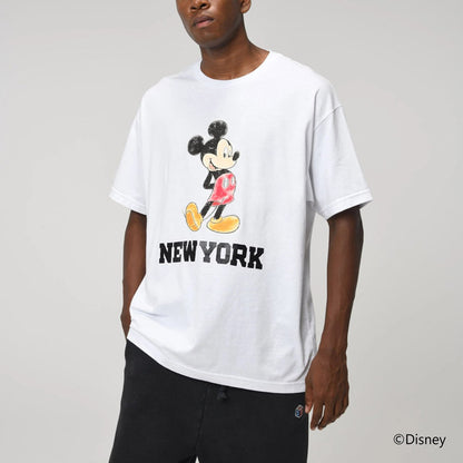 バウワウ BW241-MMNT BOW WOW × RECOGNIZE / MICKEY MOUSE NEW YORK TEE WHITE ニューヨークTシャツ ホワイト メンズ