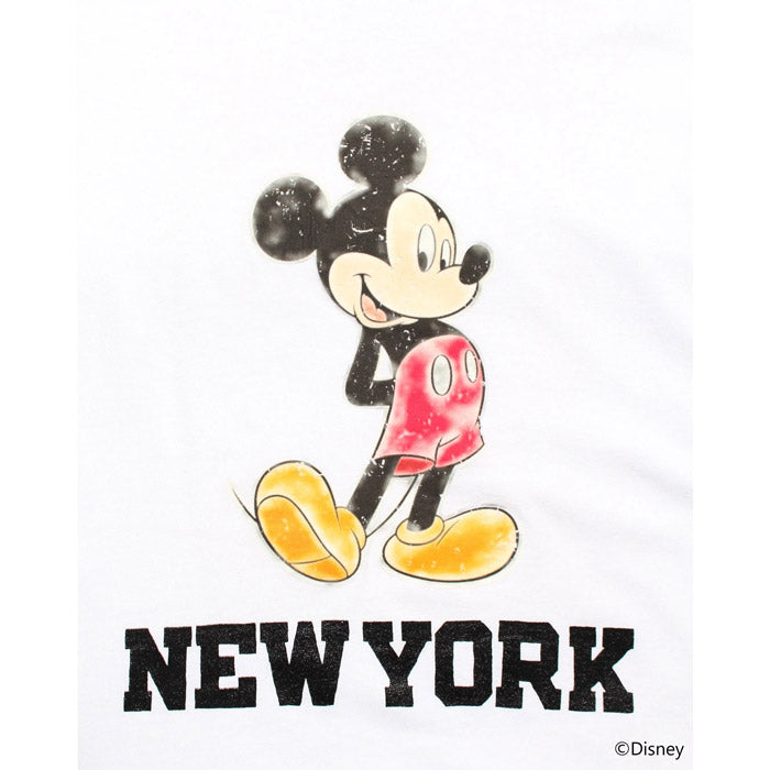 バウワウ BW241-MMNT BOW WOW × RECOGNIZE / MICKEY MOUSE NEW YORK TEE WHITE ニューヨークTシャツ ホワイト メンズ