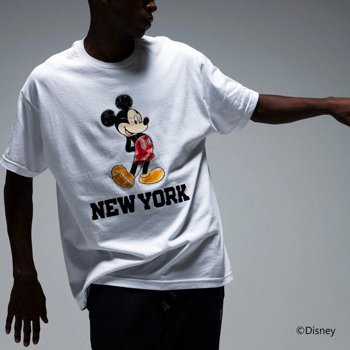 バウワウ BW241-MMNT BOW WOW × RECOGNIZE / MICKEY MOUSE NEW YORK TEE WHITE ニューヨークTシャツ ホワイト メンズ