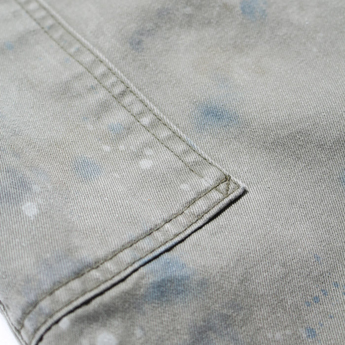 バウワウ BW241-UAFMP US AIR FORCE MECHANIC PANTS OD AGEING メカニックパンツ ヴィンテージ加工 ミリタリー トラウザー オールド メンズ