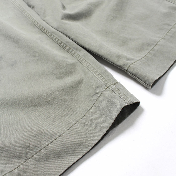 バウワウ BW241-UAFMP US AIR FORCE MECHANIC PANTS OD AGEING メカニックパンツ ヴィンテージ加工 ミリタリー トラウザー オールド メンズ