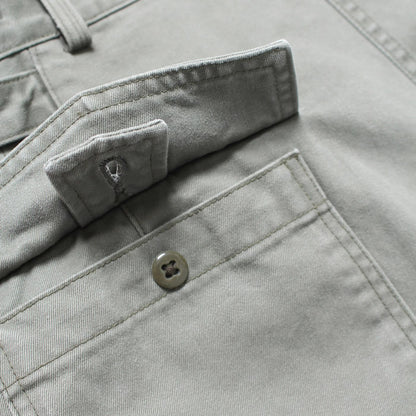 バウワウ BW241-UAFMP US AIR FORCE MECHANIC PANTS OD AGEING メカニックパンツ ヴィンテージ加工 ミリタリー トラウザー オールド メンズ