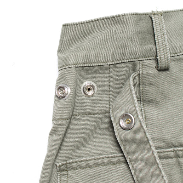 バウワウ BW241-UAFMP US AIR FORCE MECHANIC PANTS OD AGEING メカニックパンツ ヴィンテージ加工 ミリタリー トラウザー オールド メンズ