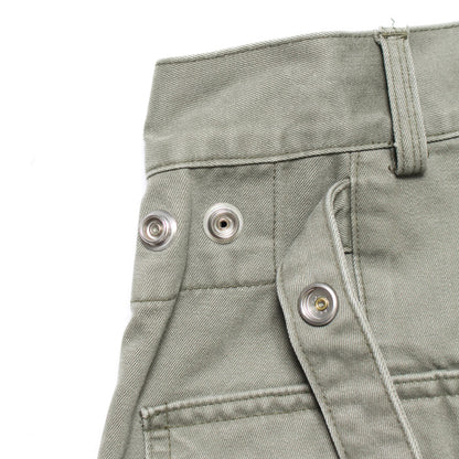 バウワウ BW241-UAFMP US AIR FORCE MECHANIC PANTS OD AGEING メカニックパンツ ヴィンテージ加工 ミリタリー トラウザー オールド メンズ