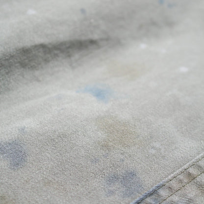 バウワウ BW241-UAFMP US AIR FORCE MECHANIC PANTS OD AGEING メカニックパンツ ヴィンテージ加工 ミリタリー トラウザー オールド メンズ