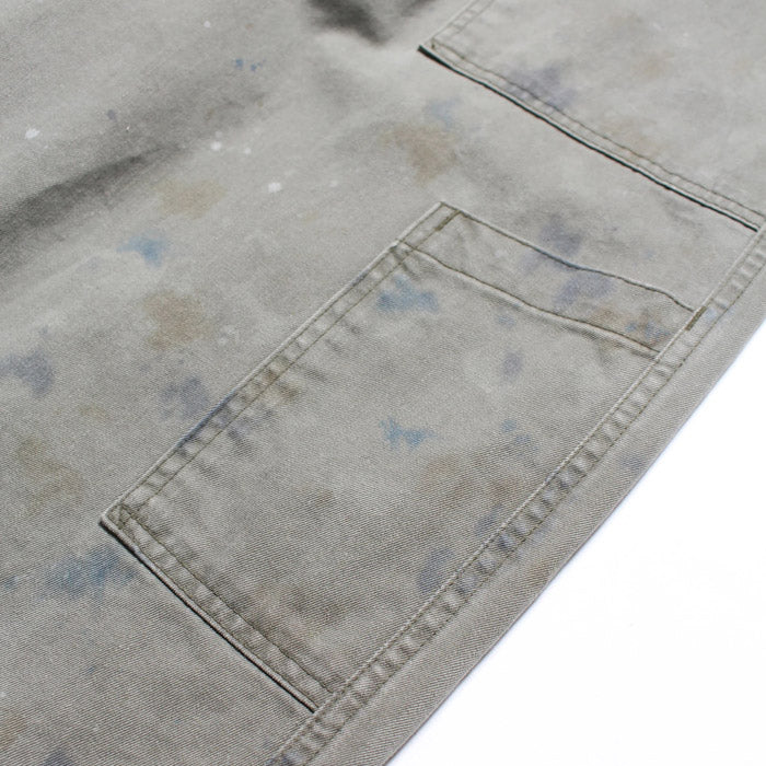 バウワウ BW241-UAFMP US AIR FORCE MECHANIC PANTS OD AGEING メカニックパンツ ヴィンテージ加工 ミリタリー トラウザー オールド メンズ