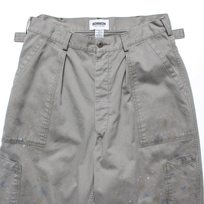 バウワウ BW241-UAFMP US AIR FORCE MECHANIC PANTS OD AGEING メカニックパンツ ヴィンテージ加工 ミリタリー トラウザー オールド メンズ
