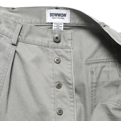 バウワウ BW241-UAFMP US AIR FORCE MECHANIC PANTS OD AGEING メカニックパンツ ヴィンテージ加工 ミリタリー トラウザー オールド メンズ