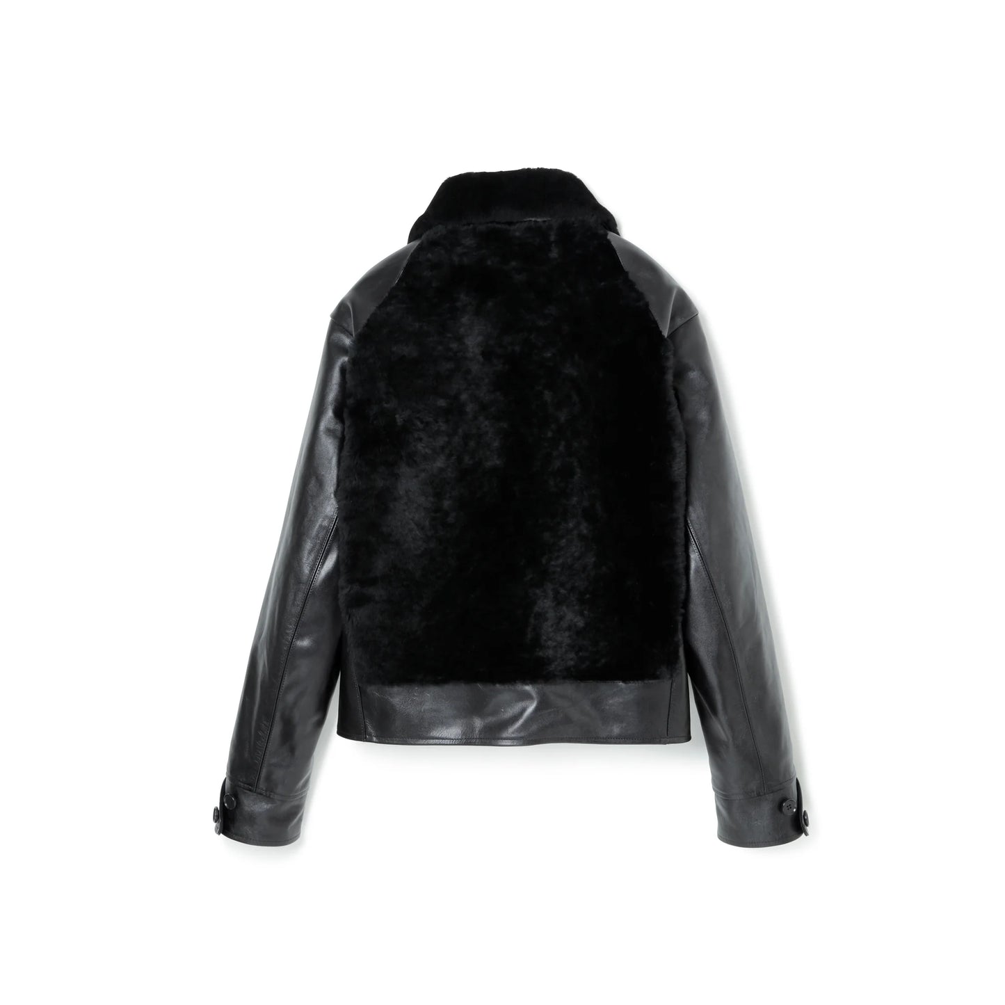 ビルトバック Lot.500 Grizzly Jacket -Black リアルシープムートン レザージャケット ブラック