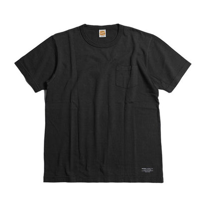トロフィークロージング TR23SS-203 Box Logo OD Pocket Tee バックプリント Tシャツ GUN BLACK