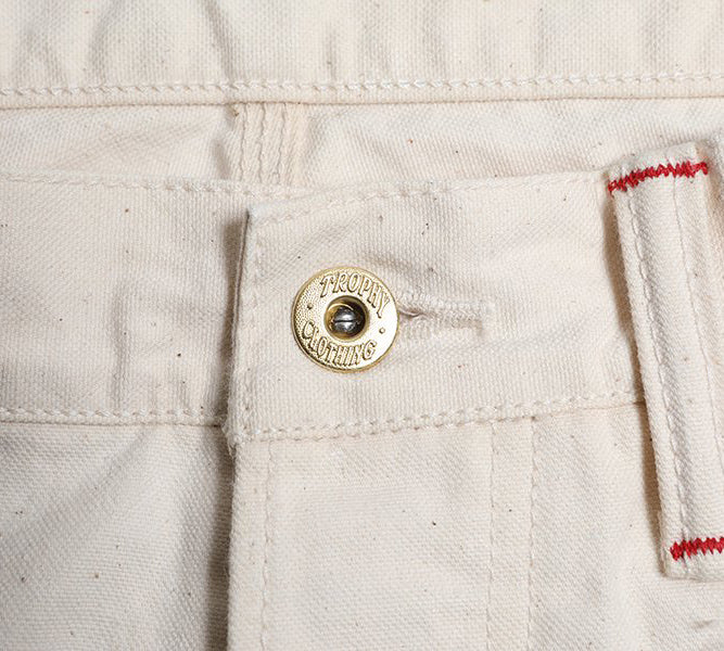 トロフィークロージング 1806N W Knee Natural Duck ナチュラルダック ダブルニー ワークパンツ ダックパンツ