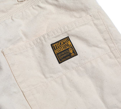トロフィークロージング 1806N W Knee Natural Duck ナチュラルダック ダブルニー ワークパンツ ダックパンツ