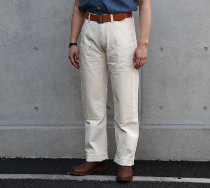 トロフィークロージング 1806N W Knee Natural Duck ナチュラルダック ダブルニー ワークパンツ ダックパンツ