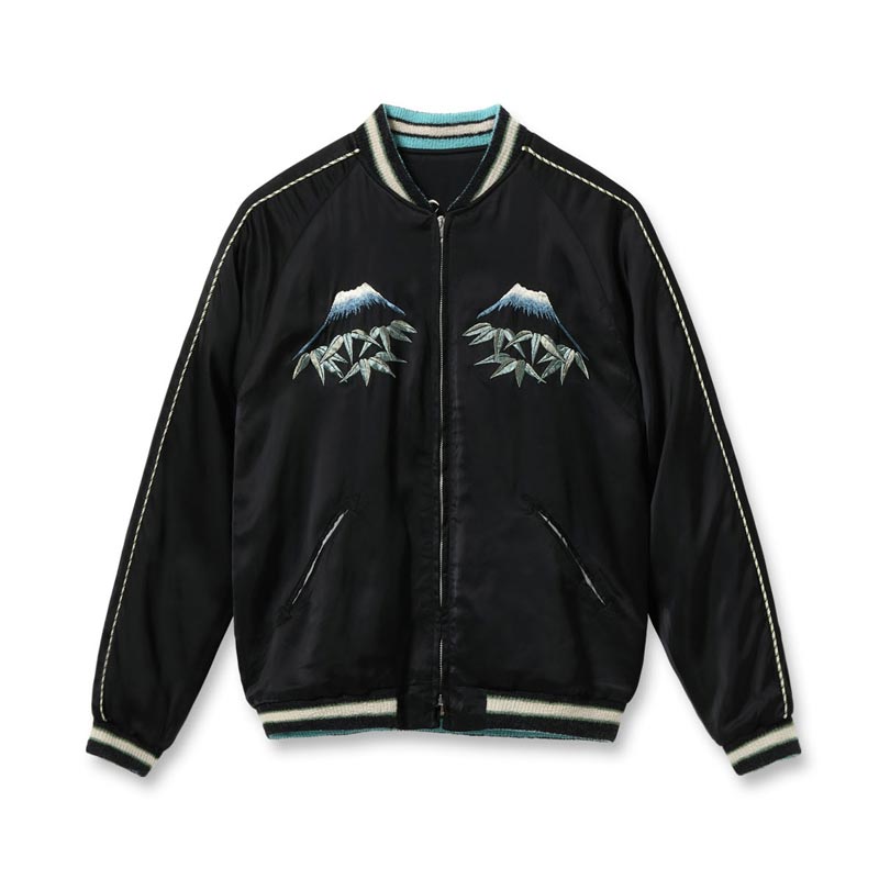 テーラー東洋 Lot No. TT15712-119 Acetate Souvenir Jacket TOYO ENTERPRISE 60th Anniversary Special Edition “WHITE SNAKE” × “JAPAN MAP & SNAKE”