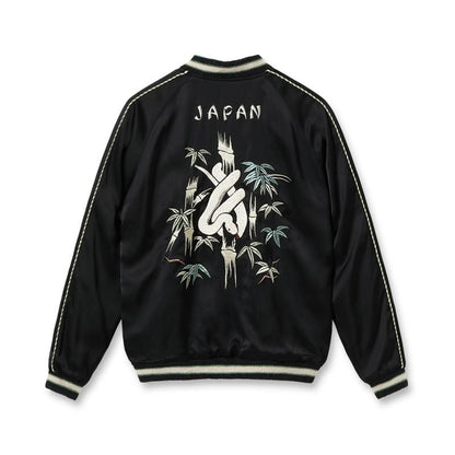 テーラー東洋 Lot No. TT15712-119 Acetate Souvenir Jacket TOYO ENTERPRISE 60th Anniversary Special Edition “WHITE SNAKE” × “JAPAN MAP & SNAKE”
