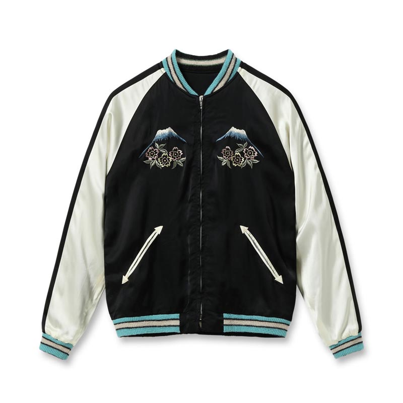 テーラー東洋 Lot No. TT15712-119 Acetate Souvenir Jacket TOYO ENTERPRISE 60th Anniversary Special Edition “WHITE SNAKE” × “JAPAN MAP & SNAKE”