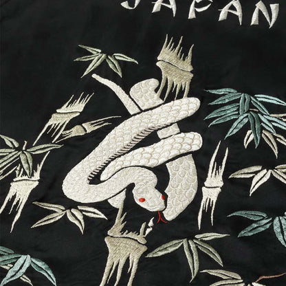 テーラー東洋 Lot No. TT15712-119 Acetate Souvenir Jacket TOYO ENTERPRISE 60th Anniversary Special Edition “WHITE SNAKE” × “JAPAN MAP & SNAKE”