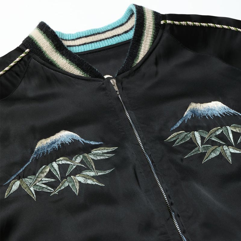 テーラー東洋 Lot No. TT15712-119 Acetate Souvenir Jacket TOYO ENTERPRISE 60th Anniversary Special Edition “WHITE SNAKE” × “JAPAN MAP & SNAKE”