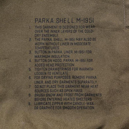 PARKA-SHELL, M-1951