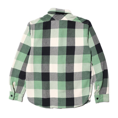 ジェラード JP01123 JELADO Farmers Shirt ファーマーズシャツ ミント メンズ ネルシャツ 長袖