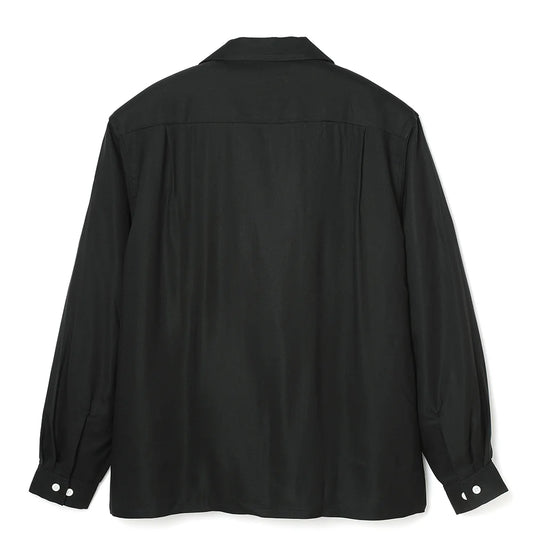 Lot.877 Flap Pocket Rayon Shirt L/S -Black-