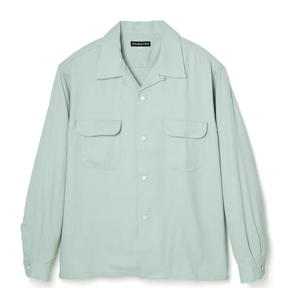Lot.877 Flap Pocket Rayon Shirt L/S -Mint-