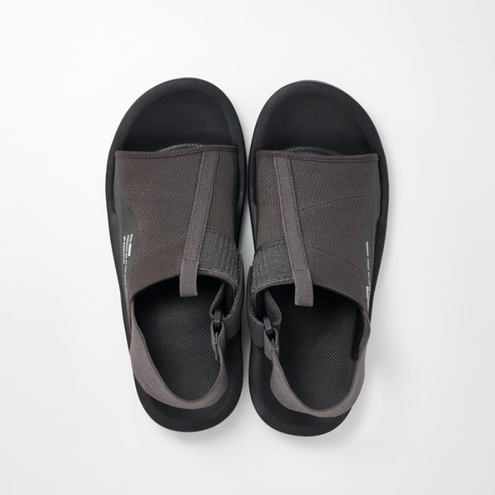 ムーンスター 810s ET039 HABIL CHARCOAL ハビル チャコール サンダル ユニセックス エイトテンス ユニバーサルデザイン 院内シューズ シーズンリミテッドモデル