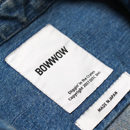 DENIM ZIP WORK SHIRT JACKET