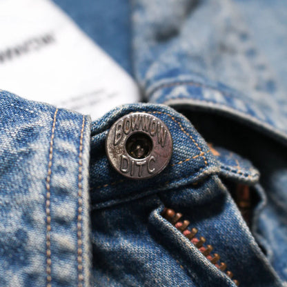 DENIM ZIP WORK SHIRT JACKET