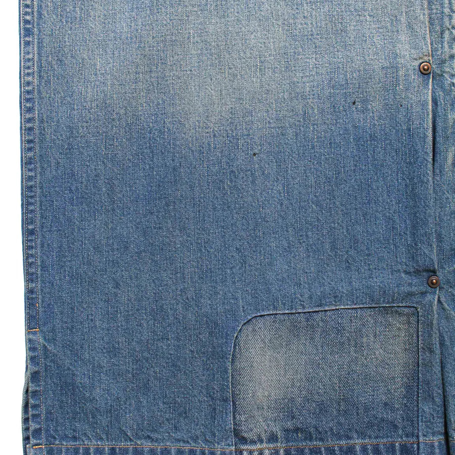 DENIM ZIP WORK SHIRT JACKET