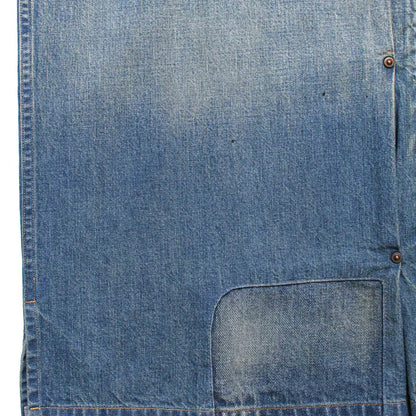 DENIM ZIP WORK SHIRT JACKET