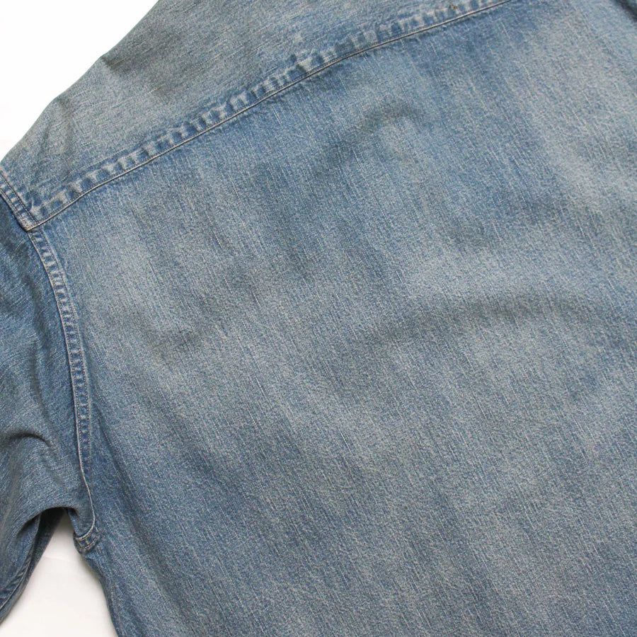 DENIM ZIP WORK SHIRT JACKET