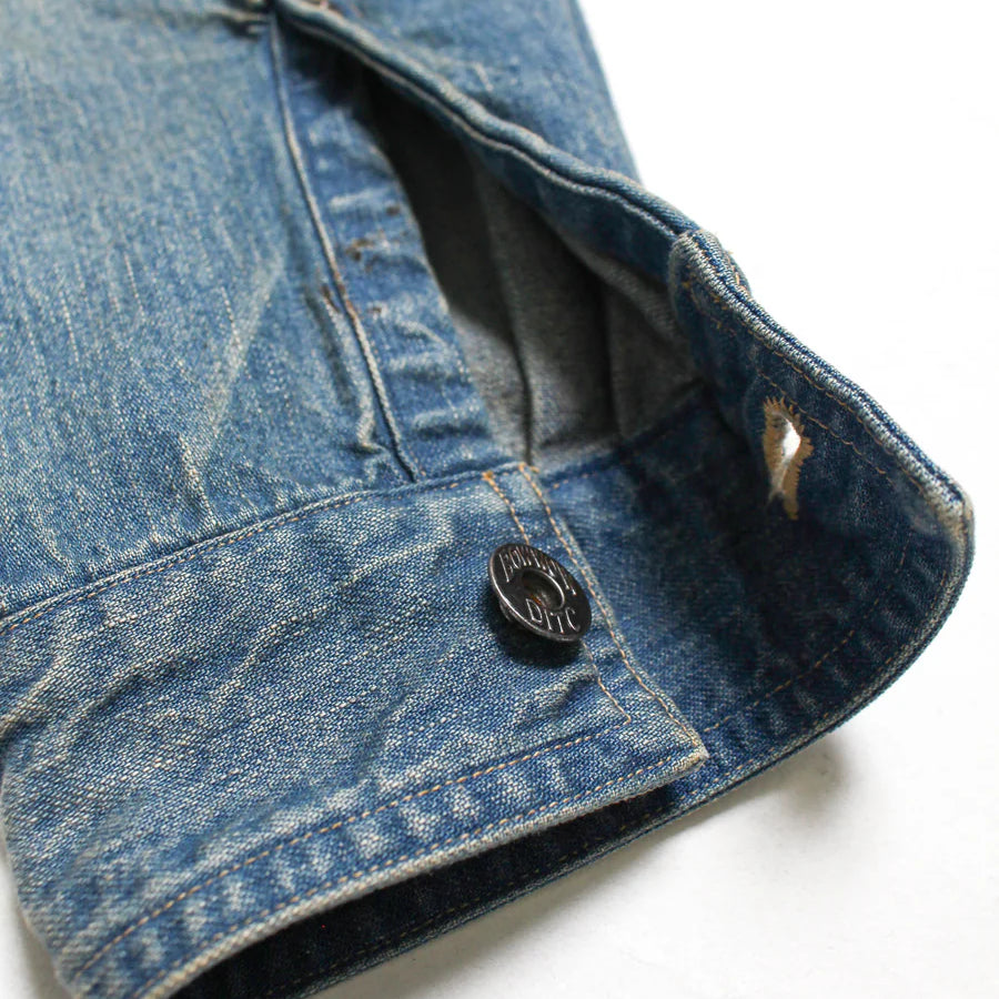 DENIM ZIP WORK SHIRT JACKET