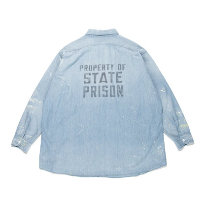 STATE PRISON CHAMBRAY SHIRT